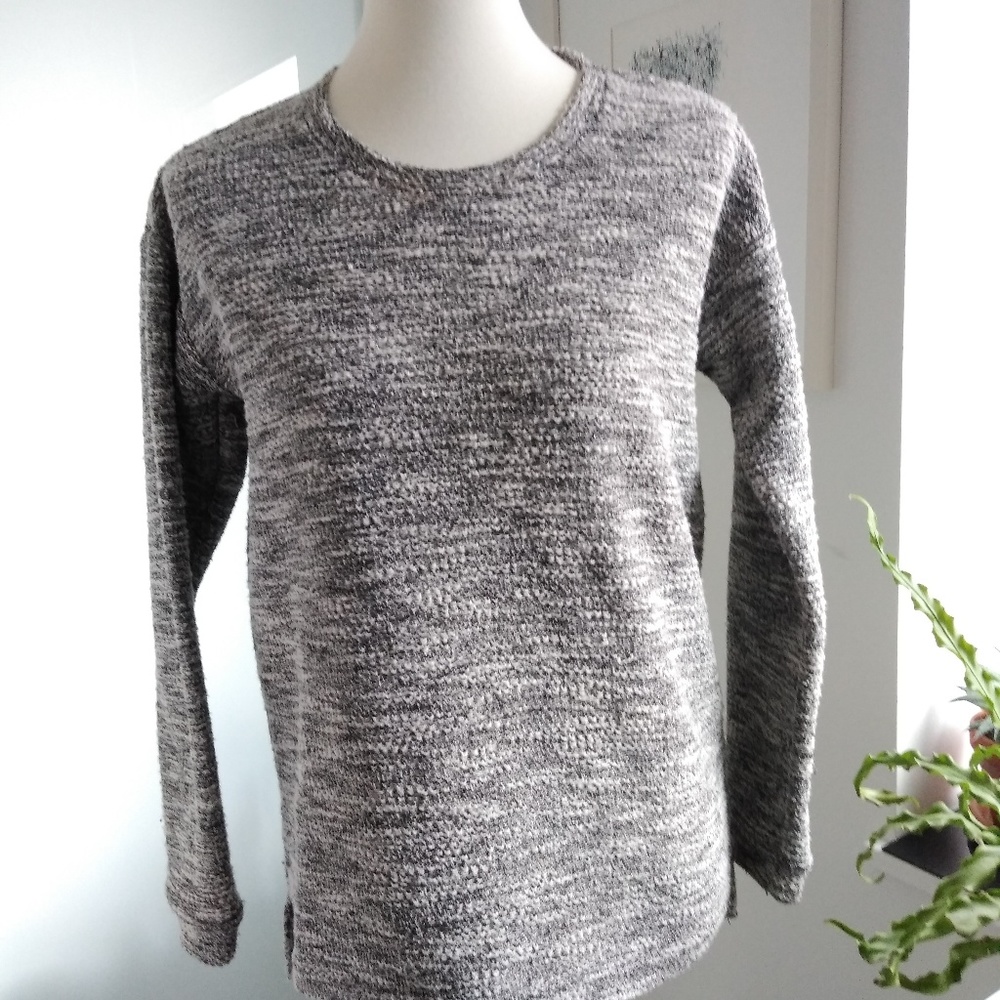 Anthropologie Dex Sweater with Metallic Threads